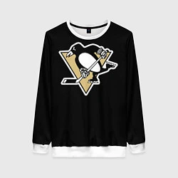 Свитшот женский Pittsburgh Penguins: Crosby, цвет: 3D-белый