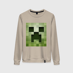 Женский свитшот Мinecraft creeper