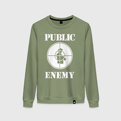 Женский свитшот Public Enemy