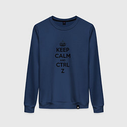 Женский свитшот Keep Calm & Ctrl + Z