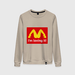 Женский свитшот Im lovin it!