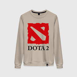 Женский свитшот Dota 2: Logo