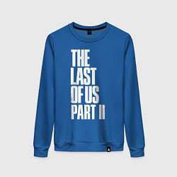Свитшот хлопковый женский The Last of Us: Part II, цвет: синий