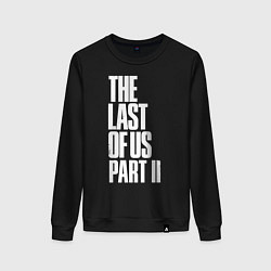 Свитшот хлопковый женский The Last of Us: Part II, цвет: черный