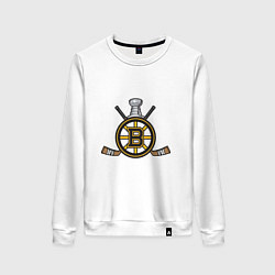 Женский свитшот Boston Bruins Hockey