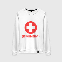 Свитшот хлопковый женский Recovery (Eminem), цвет: белый