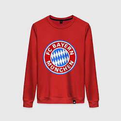 Свитшот хлопковый женский Bayern Munchen FC, цвет: красный