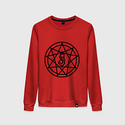 Женский свитшот Slipknot Pentagram