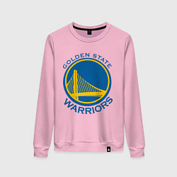 Свитшот хлопковый женский Golden state Warriors, цвет: светло-розовый