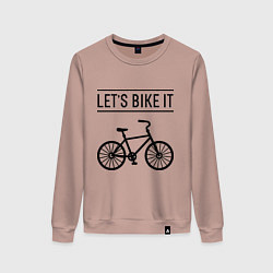 Женский свитшот Lets bike it