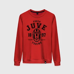 Свитшот хлопковый женский Forza Juve 1897: Torino, цвет: красный