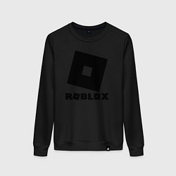 Свитшот хлопковый женский ROBLOX, цвет: черный