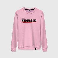 Свитшот хлопковый женский Крылья, цвет: светло-розовый