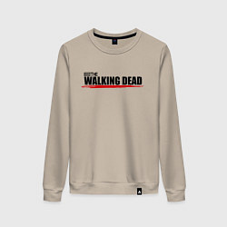 Свитшот хлопковый женский Крылья, цвет: миндальный