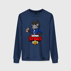 Женский свитшот BRAWL STARS CROW