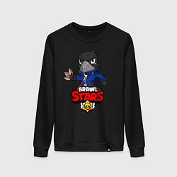 Женский свитшот BRAWL STARS CROW