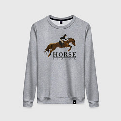 Женский свитшот HORSE RIDING