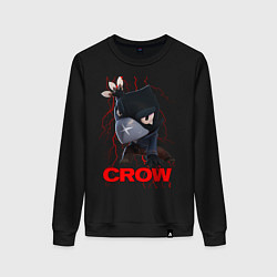 Женский свитшот Brawl Stars CROW