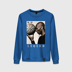 Свитшот хлопковый женский Kobe - RIP Legend, цвет: синий