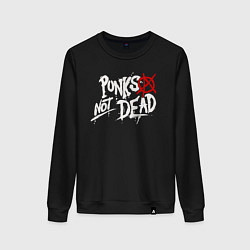 Женский свитшот Punks not dead