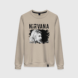 Женский свитшот NIRVANA