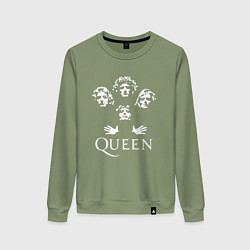 Женский свитшот QUEEN НА СПИНЕ