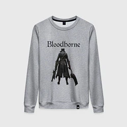 Свитшот хлопковый женский Bloodborne, цвет: меланж