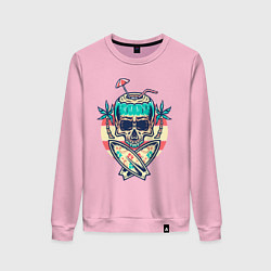 Женский свитшот Skull Summer