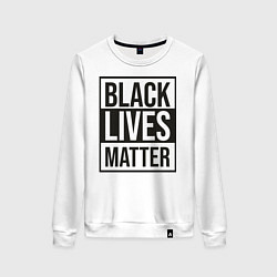 Женский свитшот BLACK LIVES MATTER