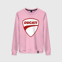 Женский свитшот Ducati Logo Дукати Лого Z