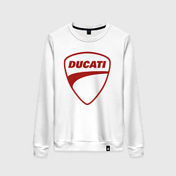Женский свитшот Ducati Logo Дукати Лого Z
