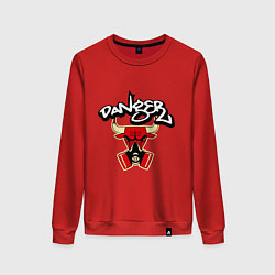 Женский свитшот Danger Chicago Bulls