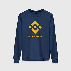 Женский свитшот BINANCE БИНАНС БИРЖА
