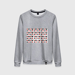 Женский свитшот Карточные масти