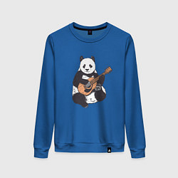 Женский свитшот Панда гитарист Panda Guitar