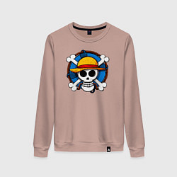 Женский свитшот Пиратский знак из One Piece