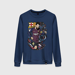 Женский свитшот Messi Barcelona Argentina Striker