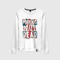 Женский свитшот Punks not dead