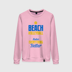 Женский свитшот Пляжный волейбол