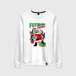 Женский свитшот Christmas Futurama