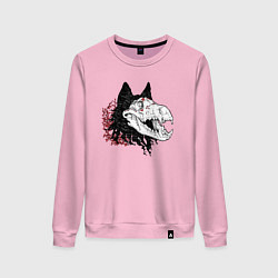 Женский свитшот Fashionable avant-garde wolf