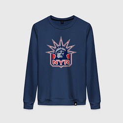 Женский свитшот Нью Йорк Рейнджерс New York Rangers