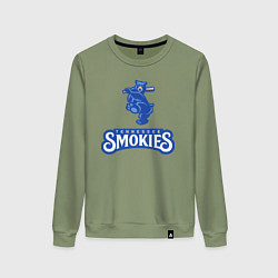 Женский свитшот Tennessee smokies - baseball team