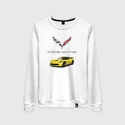 Женский свитшот Chevrolet Corvette motorsport