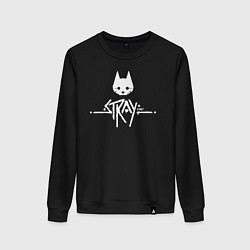 Женский свитшот Stray: White Logo