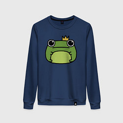 Женский свитшот Frog Lucky король