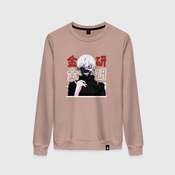 Женский свитшот Токийский гуль Tokyo Ghoul, Ken Kaneki Канеки Кен