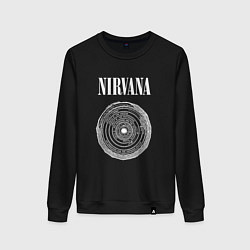 Женский свитшот Nirvana Нирвана Круги ада