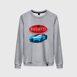 Свитшот хлопковый женский Bugatti - motorsport, цвет: меланж