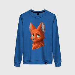 Женский свитшот Милая лисичка Cute fox